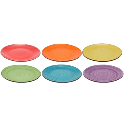 Afbeelding van Studio Tavola Dinerborden Sunny Summer ø 26.5 cm 6 stuks