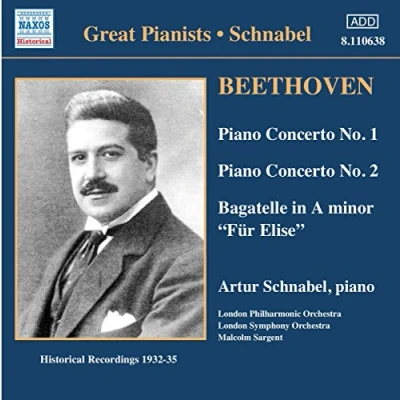 Afbeelding van Artur Schnabel Piano Concertos 1 &amp; 2 / Für Elise (CD) (Remastered)