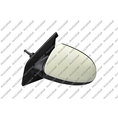 Afbeelding van Buitenspiegel Prasco KI3227104 Met kabel Links zwart Bol vormig, niet getint KIA: Picanto I