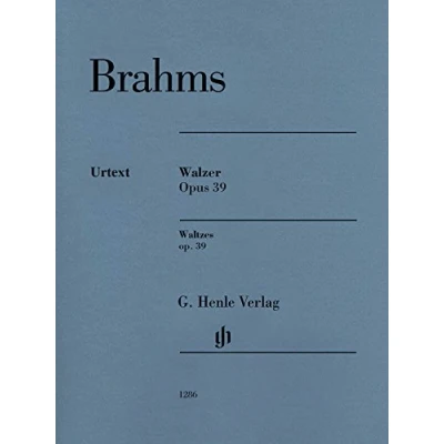 Afbeelding van Walzer op. 39 fÃ¼r Klavier zu 2 HÃ¤nden
