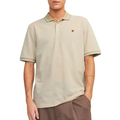 Afbeelding van Jack &amp; Jones Premium Jprbluwin Poloshirt, Heren, Maat: Small, Fields of rye