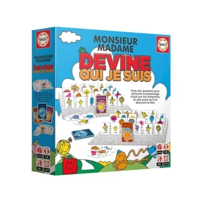 Image de Jeu d’ambiance Educa Devine qui je suis Monsieur Madame