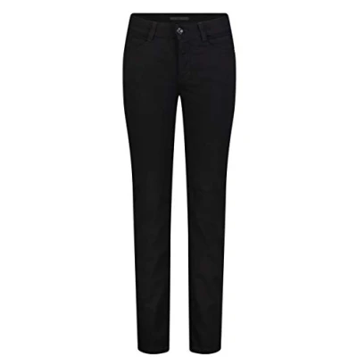 Afbeelding van MAC Jeans Angela Slim fit jeans, Dames, Maat: 42x34, Black