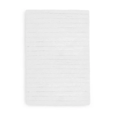 Afbeelding van Heckett Lane Badmatten Set Vivienne white Badmat 60x100