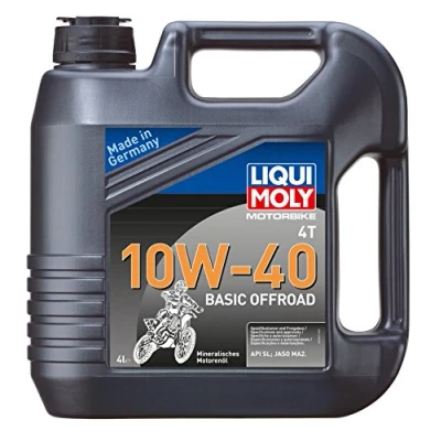 Afbeelding van Liqui Moly Motorbike 4T Basic Offroad 10W 40 4L Motorolie 3062