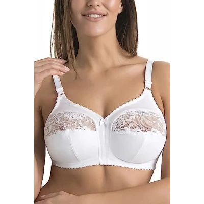 Image de Teyli Soutien gorge Andorre sans armatures pour femme, blanc, 90M