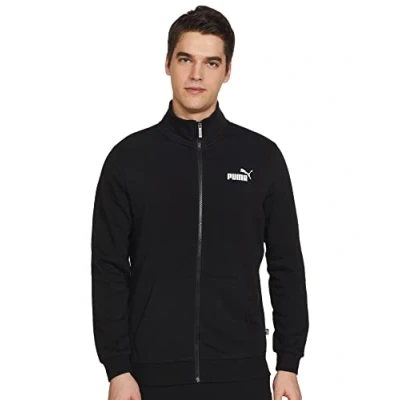 Afbeelding van Puma Track Jacket Sweater met rits, Heren, Maat: Medium, Black