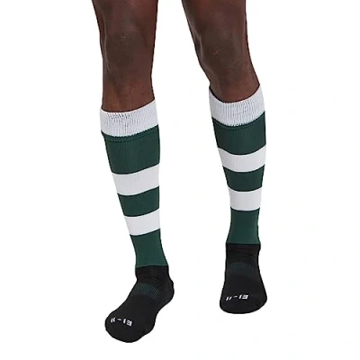 Afbeelding van CCC Team Hooped Sock Forest White 29 33