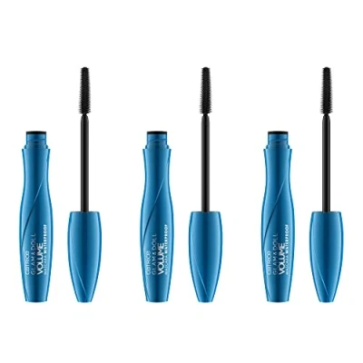 Afbeelding van Catrice Glam&amp;Doll mascara Volume Black 010 10 ml make up wimperlift veganistisch