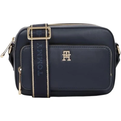 Afbeelding van Tommy Hilfiger Camera BAG Schoudertas, Dames, Maat: One Size, Space blue