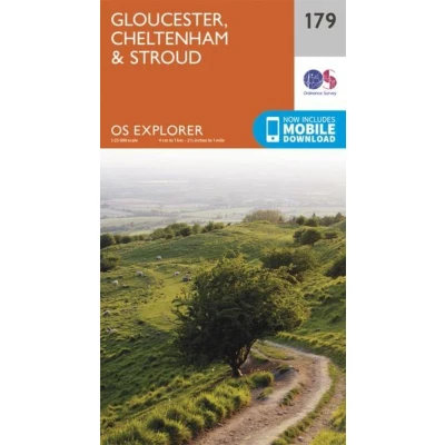 Afbeelding van Ordnance Survey: Gloucester, Cheltenham and Stroud