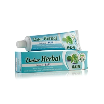 Afbeelding van Ayurvedische tandpasta Basil 100 ml Dabur