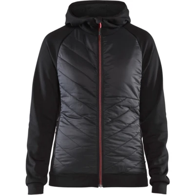 Afbeelding van Hybride jas 3464 damesmodel zwart/rood Blåkläder