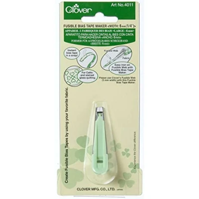 Afbeelding van Clover 4011 Fusible web tape biaisbandmaker 6 mm