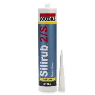 Afbeelding van Siliconenkit Soudal Wit (Vochtbestendig, Elastisch, Verouderingsbestendig)