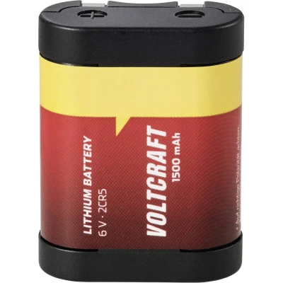 Afbeelding van VOLTCRAFT 2CR5 Fotobatterij Lithium 1500 mAh 6 V 1 stuk(s)