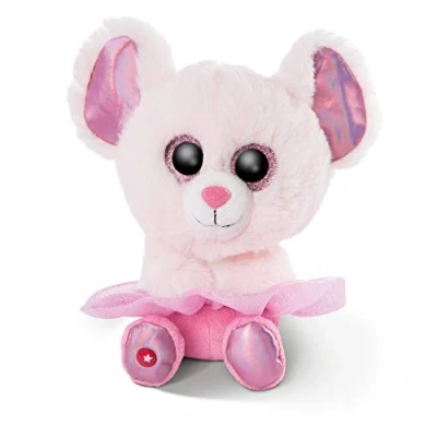 Afbeelding van Nici Knuffel Glubschis Muis Junior 15 Cm Pluche Roze