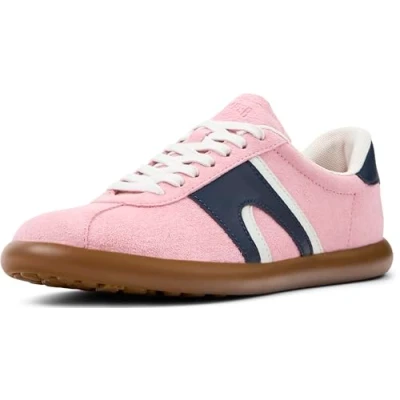 Afbeelding van Camper Pelotas Soller Sneakers laag, Dames, Maat: 41, Pink Veloursleer
