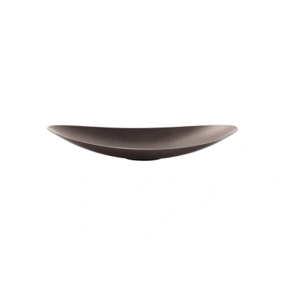 Afbeelding van Blomus Ondea schaal 42x35cm burned metal