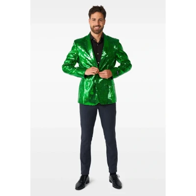 Afbeelding van Suitmeister Blazer, Heren, Maat: XL, Green