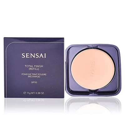 Image de Sensai Total Finish Foundation Refill Fond de teint poudre 102 Soft Ivory 11 grammes