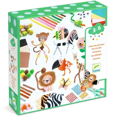 Afbeelding van Djeco knutselset jungledieren
