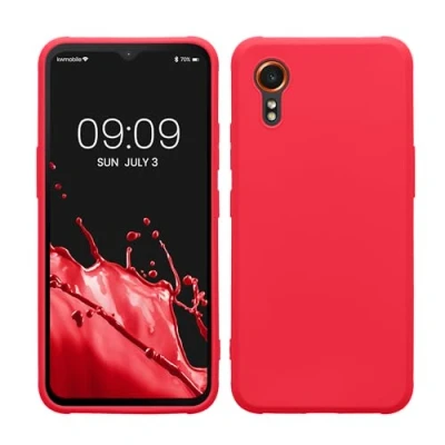Afbeelding van kwmobile telefoonhoesje geschikt voor Samsung Galaxy Xcover7 Hoesje smartphone Back cover in neon roze