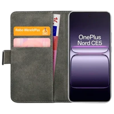 Afbeelding van Mobilize PU Leer Book Case Zwart OnePlus Nord CE5