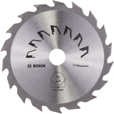 Afbeelding van Bosch Accessories Precision 2609256849 Hardmetaal cirkelzaagblad 140 x 20 mm Aantal tanden: 18 1 stuk(s)
