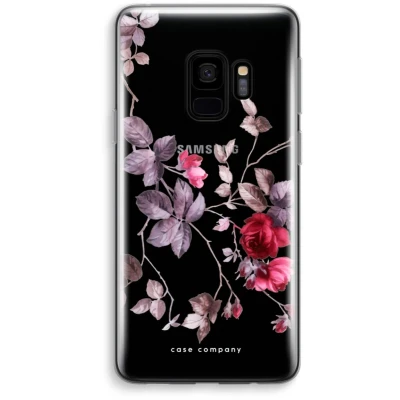 Afbeelding van Case Company® hoesje geschikt voor Samsung Galaxy S9 Mooie bloemen Soft Cover Telefoonhoesje Bescherming aan alle Kanten en Schermrand
