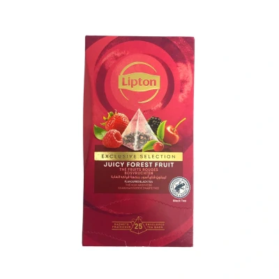 Afbeelding van Lipton Exclusive Selection Bosvruchten 25 theezakjes