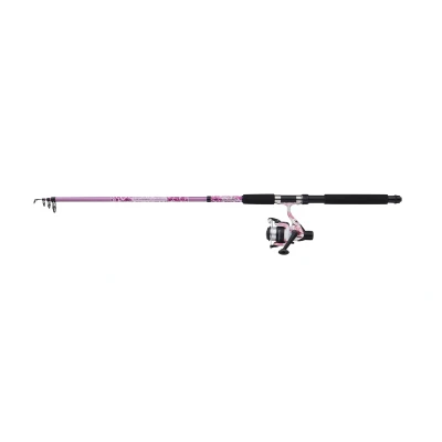 Afbeelding van Mitchell Tanager Pink Camo II Telescopische Spin Combo 2.40m (10 30g) Vissets