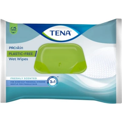 Afbeelding van Tena Wet Wipes 12 pakken van 48 doekjes