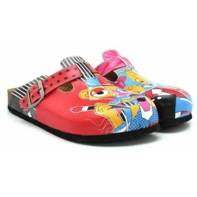 Afbeelding van Goby Color Muse Dames Clogs Vegan Handmade Maat 40