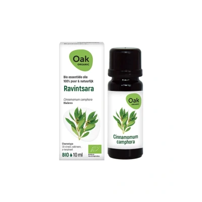Afbeelding van Oak Organic Essential Oils Ravintsara Olie 10 ml