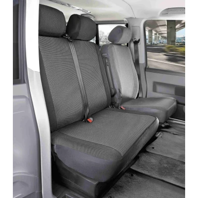 Afbeelding van WALSER 10235 Stoelhoes zwart Polyester VOLKSWAGEN: Caddy 4 Kombi, 3, Crafter 30 35 Minibus, RENAULT: MASTER 3 Kasten, 2 Bus