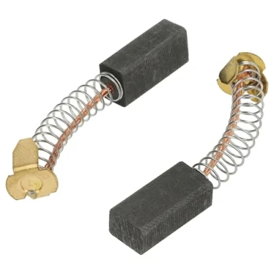 Afbeelding van vhbw Motorkoolborstelset, 2 stuks, 6 x 8 18 mm, compatibel met AEG, AtlasCopco, Black&amp;Decker, Dewalt, Einhell elektrisch gereedschap