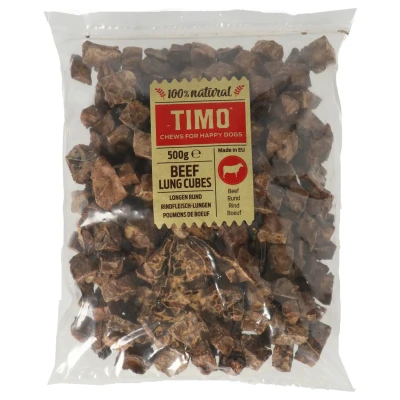 Afbeelding van Timo Longen Hondensnacks Rund 500 g Vanaf &gt;3 Maanden