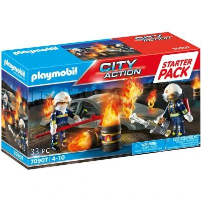 Afbeelding van PLAYMOBIL City Action Starterpack brandweeroefeningen 70907