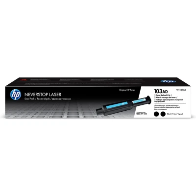 Afbeelding van HP 103A (W1103AD) Toner Zwart Voordeelbundel