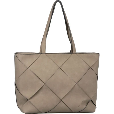 Afbeelding van TOM TAILOR Schoudertas Maya Zip Shopper Taupe