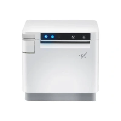 Image de Star mC Print3 MCP30 WT E+U Imprimante de reçus thermique direct Rouleau (8 cm) 203 dpi jusqu&#039;à 250 mm/sec USB, LAN outil coupe blanc
