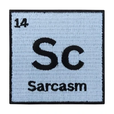 Afbeelding van Finally Home Opstrijkbare patch sarcasm blauw sarcasme gezegde patches, wetenschappelijke patch, grappige strijkpatch voor mannen