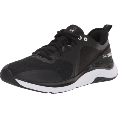Afbeelding van Under Armour HOVR Omnia Trainingsschoen, Dames, Maat: 41, Black/white Textiel/ synthetisch