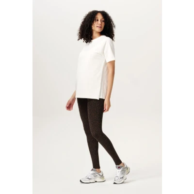 Afbeelding van Noppies Umstands CARA Legging, Dames, Maat: XL/XXL, Coffee bean