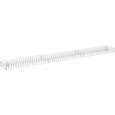Afbeelding van Gabion plantenbak verhoogd 270x30x10 cm gegalvaniseerd staal