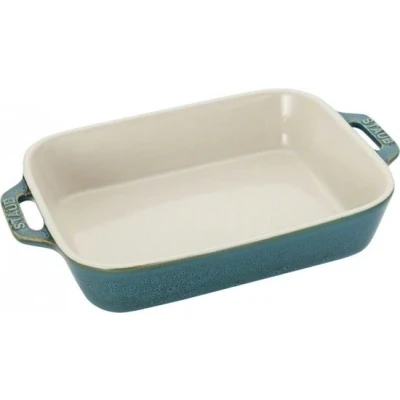 Afbeelding van Staub Gratineerschaal 34 X 24 Cm Turquoise