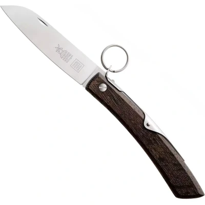 Afbeelding van Robert Herder IBEX Zakmes Inklapbaar Lemmet 120 mm RVS Heft Gerookt Eikenhout