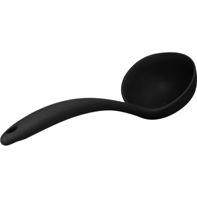 Afbeelding van Tools2Cook Siliconen Soep Lepel Black Pepper