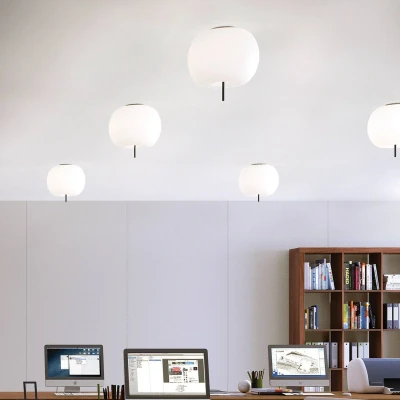 Afbeelding van Kundalini Kushi 33 plafondlamp, Ø cm, zwart